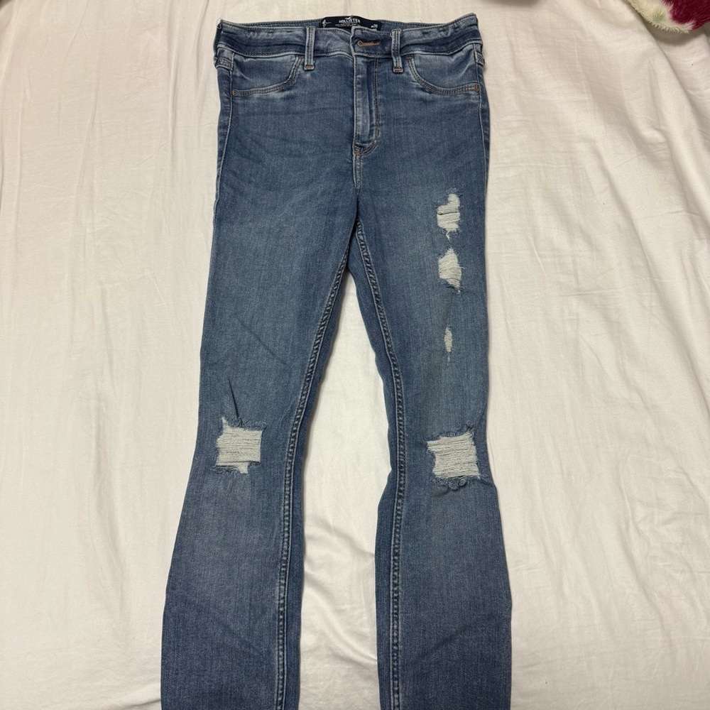 HR cropped Jean leggings distressed - 3R